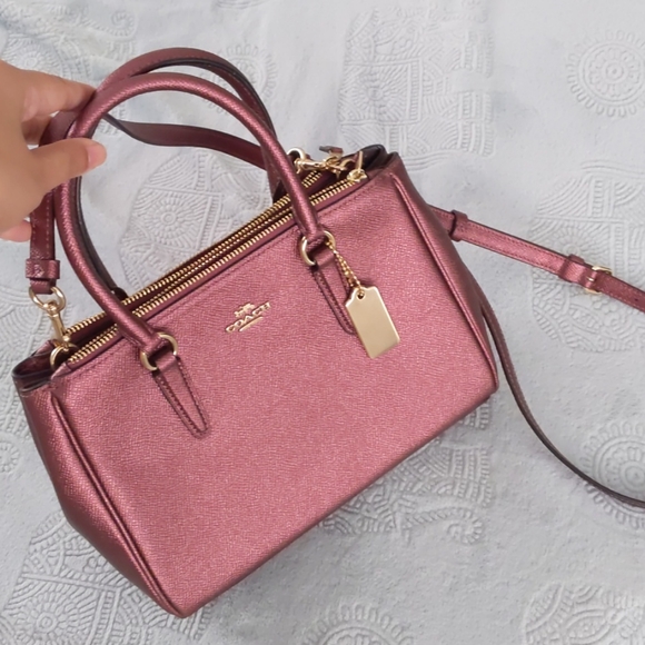 Coach Handbags - ❤️ Coach | Mini Surrey Carryall (color: wine)